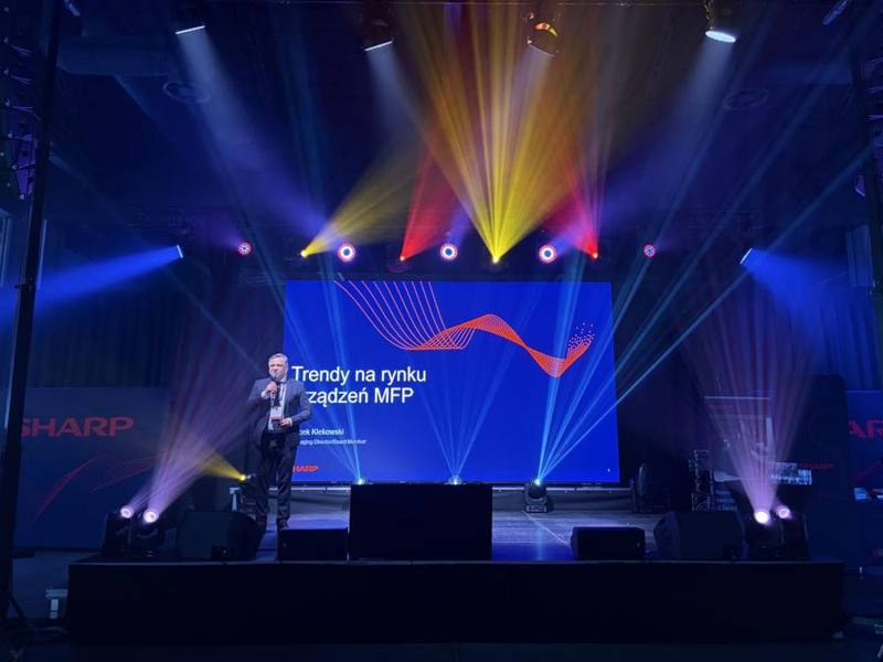Prezentacja o trendach na rynku urządzeń wielofunkcyjnych – Sharp 2026
